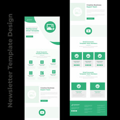 Multipurpose Business B2B E-newsletter Mailchimp email marketing template For E-commerce Business