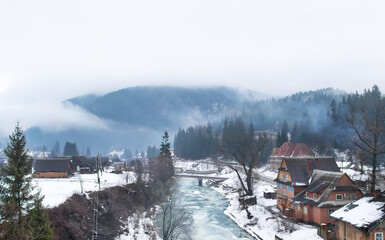 village in the mountains