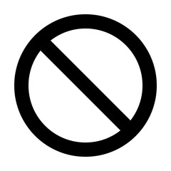  Do Not Enter, Do Not Disturb Icon
