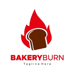 burning bread logo