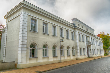 Salongebäude an der August-Bebel-Straße in Bad Doberan, Mecklenburg-Vorpommern