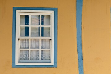 old window in the wall