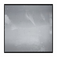 real 6x6 medium format film scan border on white background with empty frame texture and...