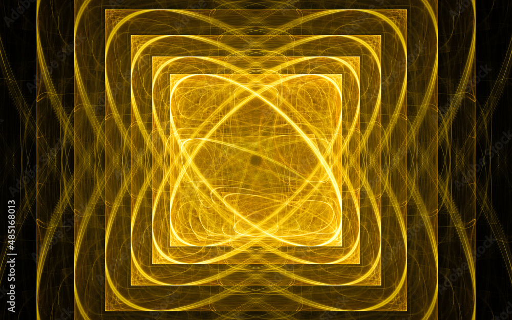 Aufkleber digital illustration abstract image generated fractal background image wallpaper pattern of various 