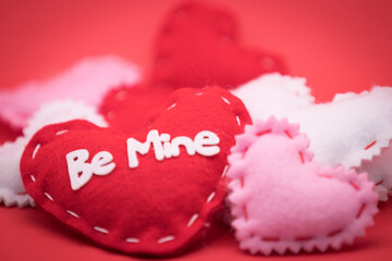 Obraz premium Be Mine Hearts