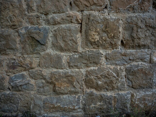 imagen textura pared de piedra con las juntas de cemento 