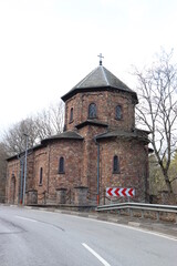 Fototapeta na wymiar Grabkapelle Puricelli in Rheinböllen .Puricelli Gruft.
