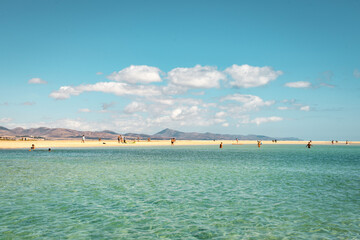 Fototapeta premium Badestrand auf den Kanaren