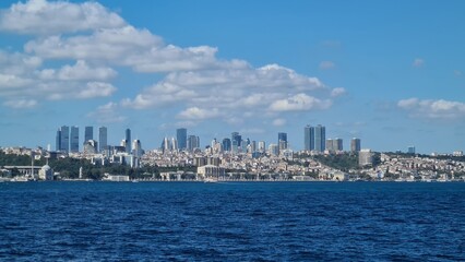 Obraz premium city skyline İstanbul Turkey