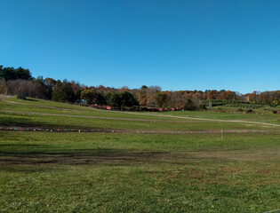 Rural pasture in Eastern Massachusetts