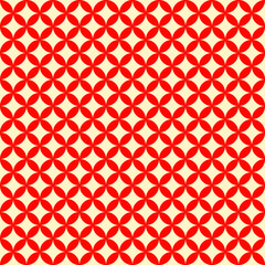 Abstract background. Colorful geometrical pattern. Modern design. Diagonal line. Square pattern. Red flower shape on white background.