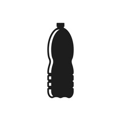 Plastic bottle  icon. Vector. Flat design.