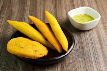 Empanada y guacamole