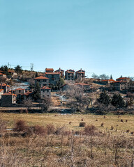 Palaios Agios Athanasios, the greek traditional village in Voras mountain 