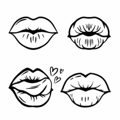 Women's lips