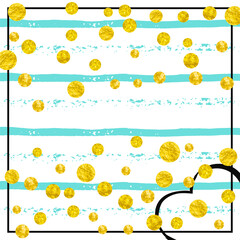 Elegant Border. Decoration Magazine. Stripe