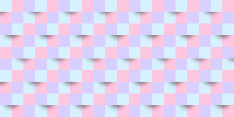 カラフル　立体　幾何学　背景