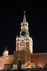 Fototapeta na wymiar Спасская башня (Spassky Tower)