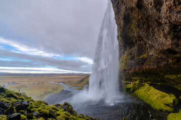  Seljalandsfoss und der Gljúfrabúi Wasserfall auf Island, unglaubliche Schönheit