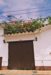 Old Colonial town Santa fe de Antioquia, Colombia