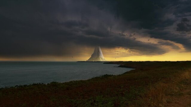 Coastal Alien Pyramid