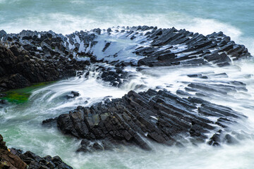 rocks created by geological activity

