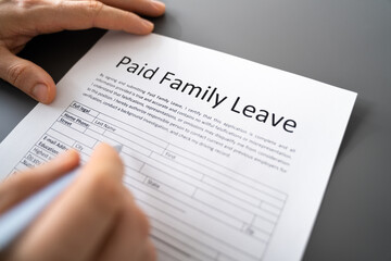 Obraz premium FMLA. Family And Medical Paid Leave Sick
