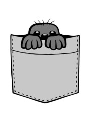 Hemdtasche Maulwurf Design 
