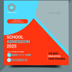 Clean Social Media Post Design Template 