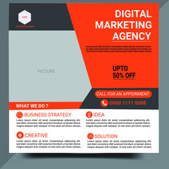 Clean Social Media Post Design Template 