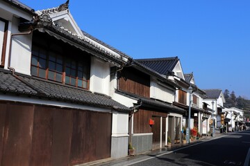 豆田の町並み　御幸通りの風景