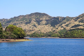 天草　春の宮地浦湾