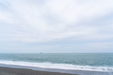 青空と海