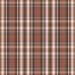 Seamless tartan plaid pattern background with vintage color.