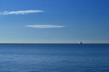 sailing boat on the sea