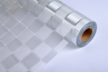 Checkered glass film