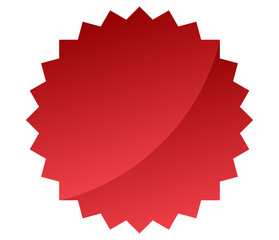 Starburst, sunburst price tag, price flash shape with empty space