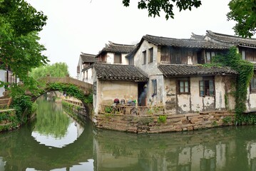 Naklejka premium traditional chinese house