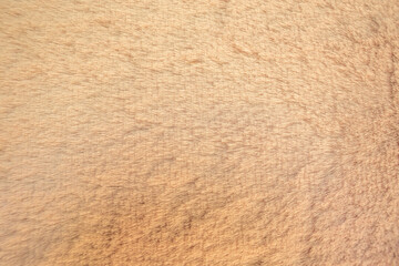 Beige faux fur for texture or background