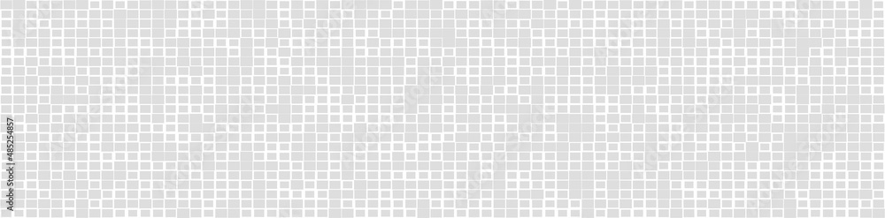 Aufkleber Random mosaic square tiles seamless, repeatable cubism pattern, texture and backdrop