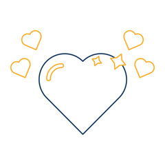 Valentine Heart Vector icon which is suitable for commercial work and easily modify or edit it

