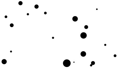 Random dots, circles. Dotted, speckles pattern. Pointillist, pointillism background. Stipple, stippling texture - obrazy, fototapety, plakaty