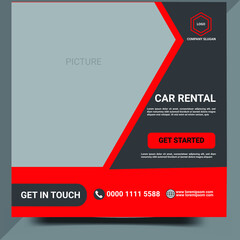 Social Media Post Design Template 