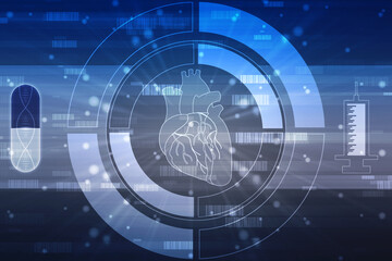 Medical and Health care concept background, Medical Science, Biotechnology concept background