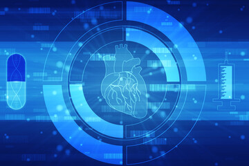 Medical and Health care concept background, Medical Science, Biotechnology concept background