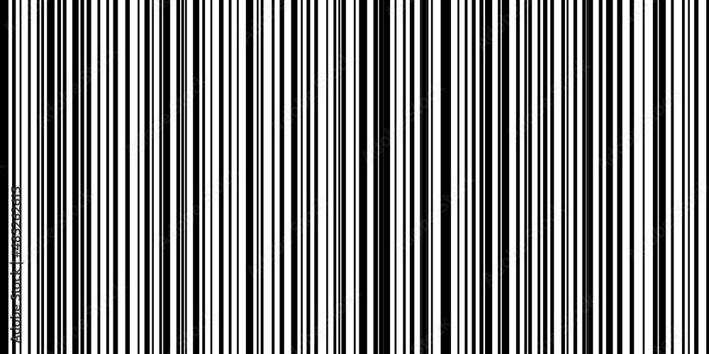 Poster Random vertical lines, stripes vector pattern background and texture. Vertical streaks, strips backdrop