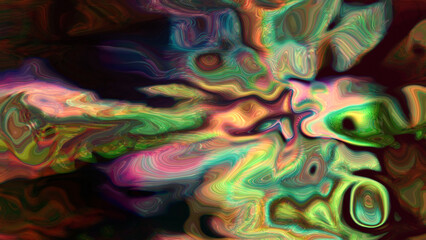 Abstract multicolored textured luminous background.