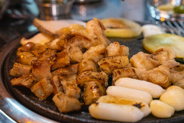 Korean beef intestines