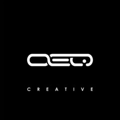 OEQ Letter Initial Logo Design Template Vector Illustration