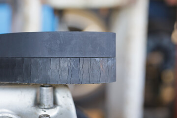 New vs Old Timing belt. Engine autopart.engine equipment